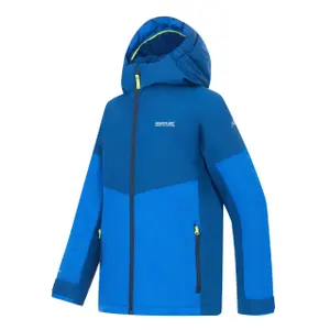Waterproof jacket for children Regatta Hillain Warm image-1
