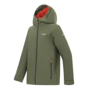 Waterproof jacket for children Regatta Hillain Warm image-1