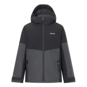 Waterproof jacket for children Regatta Hillain Warm image-0
