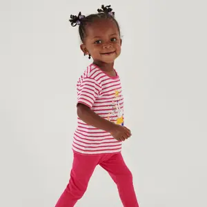 T-shirt da bambino a righe Regatta Peppa Pig image-2