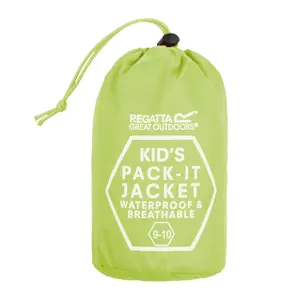 Regenjacke für Kinder Regatta Pack-It III image-3
