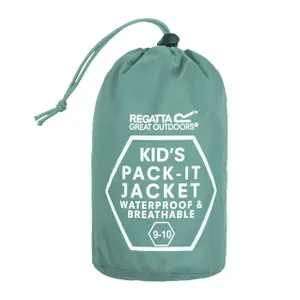 Wasserabweisende Jacke Kind Regatta Pack It III image-3