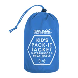 Wasserabweisende Jacke Kind Regatta Pack It III image-3
