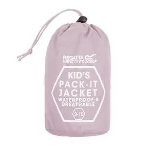 Wasserabweisende Jacke Kind Regatta Pack It III image-3
