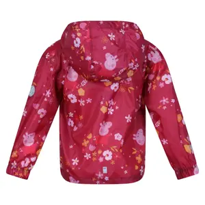 Casaco à prova de água para crianças Regatta Peppa Pig Pack-It image-2