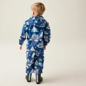 Casaco à prova de água para crianças Regatta Peppa Pig Pack-It image-4