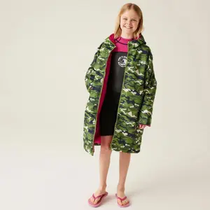 Waterproof changing gown for girls Regatta image-5