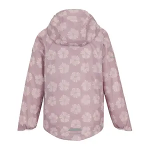 Waterproof jacket for children Regatta Lever II Printed image-1