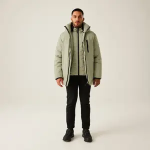 Hooded waterproof jacket Regatta Yewbank III image-3