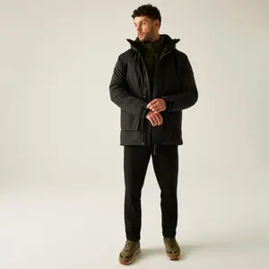 Wasserabweisende und isolierte Jacke Regatta Marron image-3