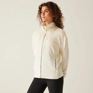 Velour full zip fleece for women Regatta Jessalyn image-3