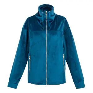 Velour full zip fleece for women Regatta Jessalyn image-0