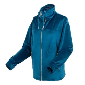 Velour full zip fleece for women Regatta Jessalyn image-3