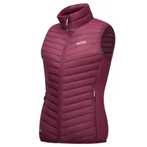 Women's hybrid sleeveless jacket Regatta Andreson B/W image-1