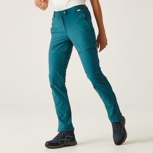 Vrouwelijke afritsbroek voor wandelen Regatta Mountain image-2