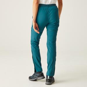 Vrouwelijke afritsbroek voor wandelen Regatta Mountain image-4