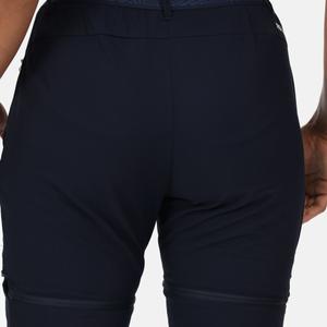 Vrouwelijke afritsbroek voor wandelen Regatta Mountain image-4
