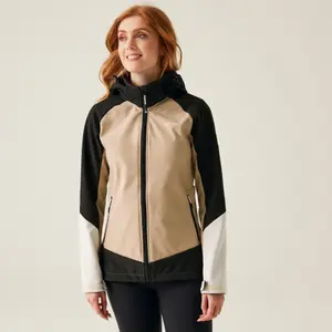 Women's softshell hooded jacket Regatta Desoto X image-1