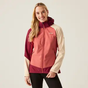 Women's softshell hooded jacket Regatta Desoto X image-1