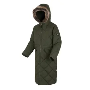 Women's long hooded down jacket Regatta Freyla image-2