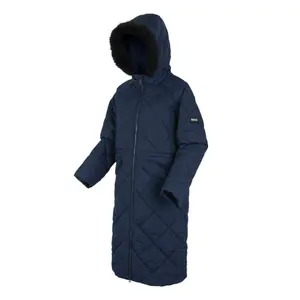 Women's long hooded down jacket Regatta Freyla image-2