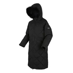 Women's long hooded down jacket Regatta Freyla image-2