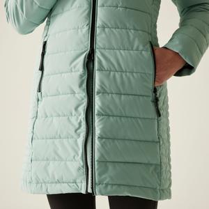 Damska długa kurtka z kapturem Regatta Andria image-3