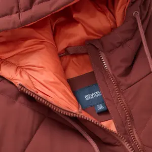 Long women's puffer jacket Regatta Elryse image-4