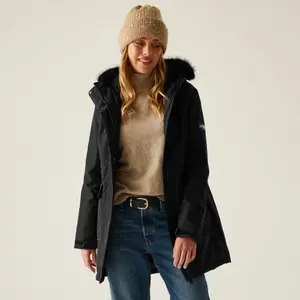 Kurtka parka wodoodporna z kapturem dla kobiet Regatta Sabinka image-1