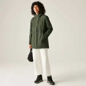 Women's hooded waterproof jacket Regatta Brielly image-1