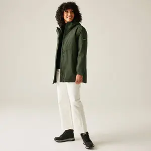 Women's hooded waterproof jacket Regatta Brielly image-4