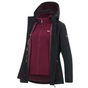 Women's 3-in-1 waterproof jacket Regatta Coriver image-3
