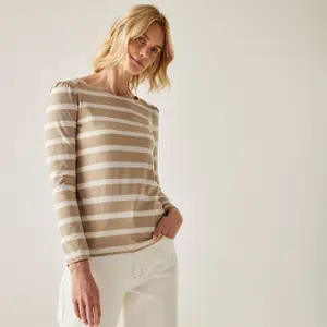 Women's long sleeve T-shirt Regatta Federica Striped image-3