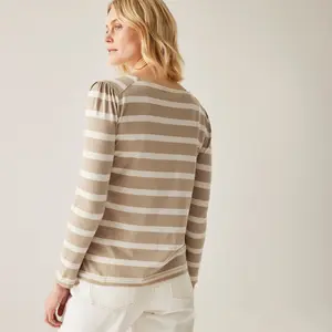 Women's long sleeve T-shirt Regatta Federica Striped image-4