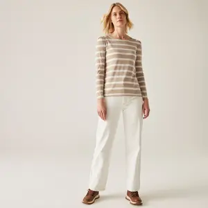 Women's long sleeve T-shirt Regatta Federica Striped image-1
