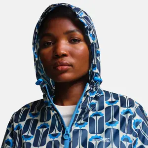 Waterdicht damesjack met capuchon Regatta Orla Kiely Pack-It image-4