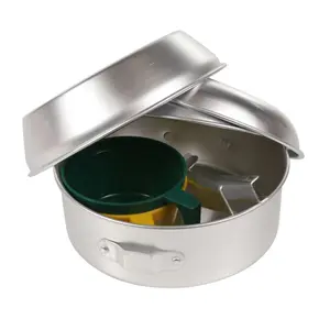 Conjunto de cozinha compacto em aço com saco de armazenamento Regatta image-2