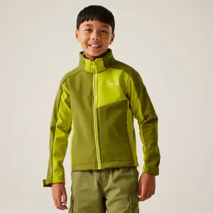 Waterproof hooded jacket for children Regatta Acidity VIII image-3