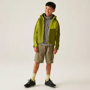 Waterproof hooded jacket for children Regatta Acidity VIII image-5