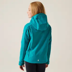 Waterproof hooded jacket for children Regatta Acidity VIII image-1