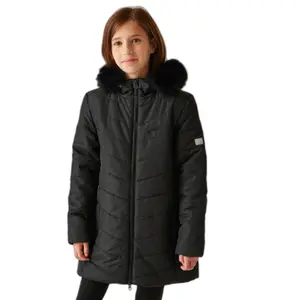 Girl's Regatta Fabrizia Long Hooded Puffer image-0