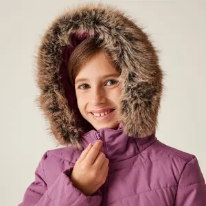 Girl's Regatta Fabrizia Long Hooded Puffer image-6