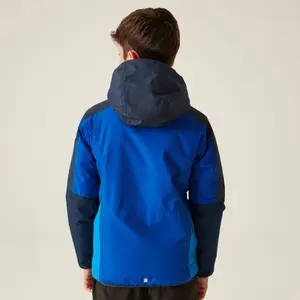 Reflective waterproof jacket for kids Regatta Volcanics VIII image-3