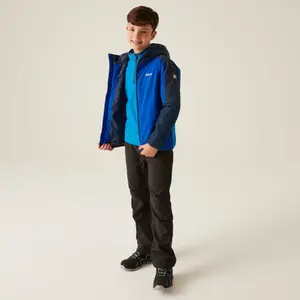 Reflective waterproof jacket for kids Regatta Volcanics VIII image-4
