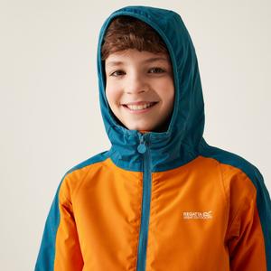 Reflective waterproof jacket for kids Regatta Volcanics VIII image-6