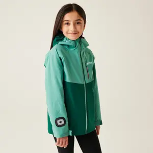 3-in-1 girls' waterproof jacket Regatta Trekktain image-2