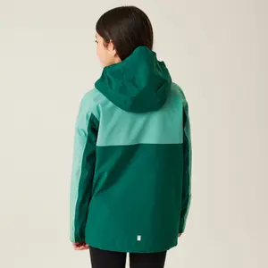 3-in-1 girls' waterproof jacket Regatta Trekktain image-4