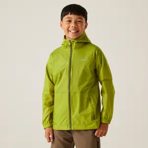 Chubasquero con capucha infantil Regatta Pack-It III image-4