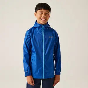 Chubasquero con capucha infantil Regatta Pack-It III image-2