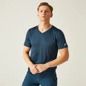 Camiseta com decote em V Regatta Fingal image-1